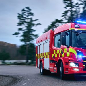 Scania va présenter un camion électrique de pompiers