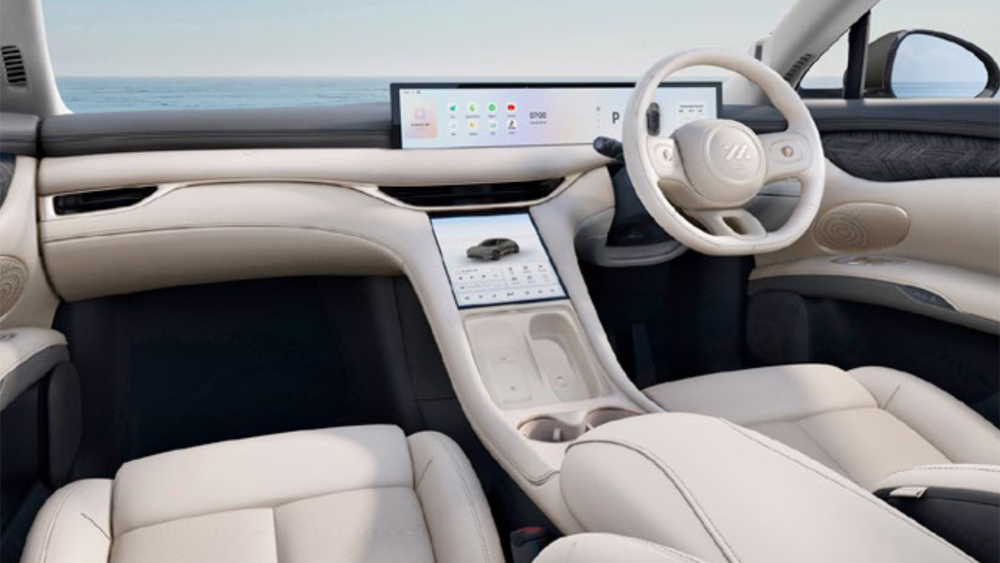 A bord du SUV électrique MG IM6