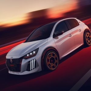 Peugeot présente la version de série de la e-208 GTi