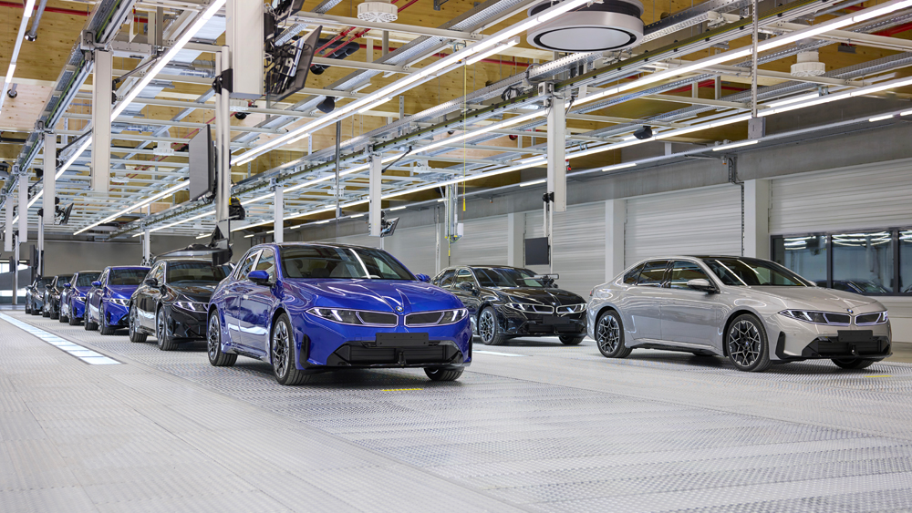La BMW i3 est produite à l'usine de Munich