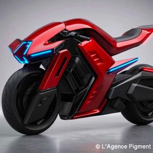 Moto électrique française innovante à motricité intégrale Furion Taran