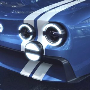 Renault fait revivre en concept électrique la légendaire R8 Gordini