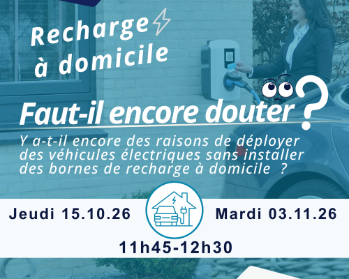 Recharge à domicile : une solution évidente
